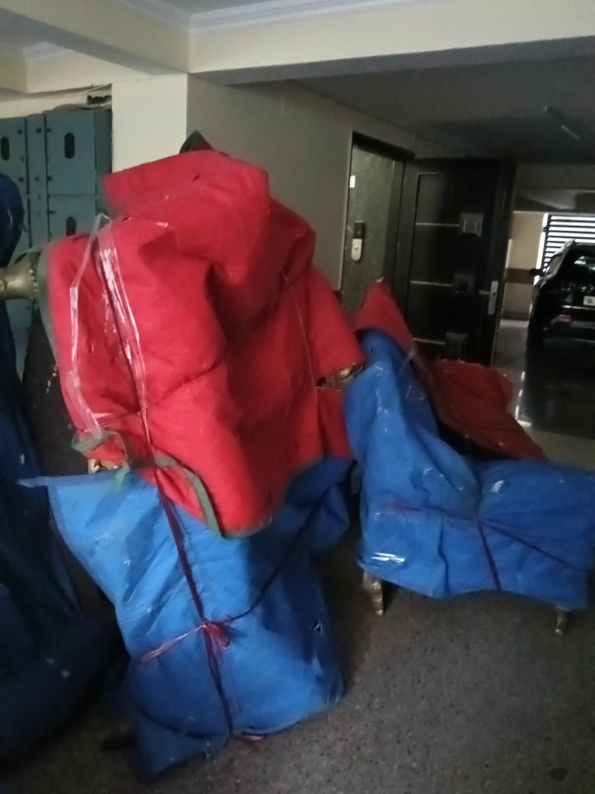 Packing household goods securely